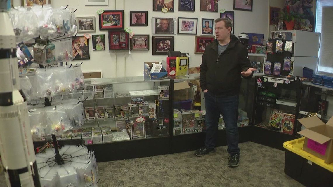 Lakewood gaming store hit again as thief steals Pokémon cards, games ...