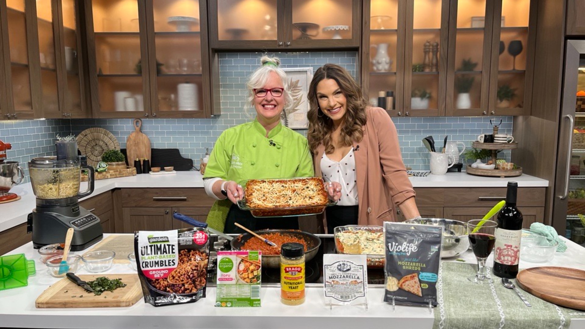 Lasagna with tofu ricotta is a delicious twist on Italian staple ...