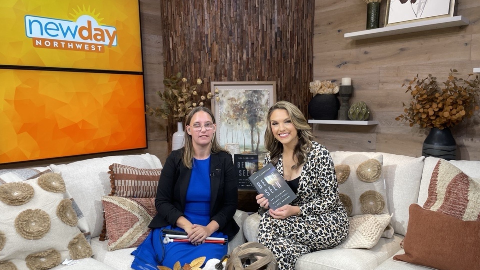Elsa Sjunneson is a Seattle-based writer, educator, and activist. Her book "Being Seen: One Deaf-Blind Woman's Fight to end Ableism" is out now. #newdaynw