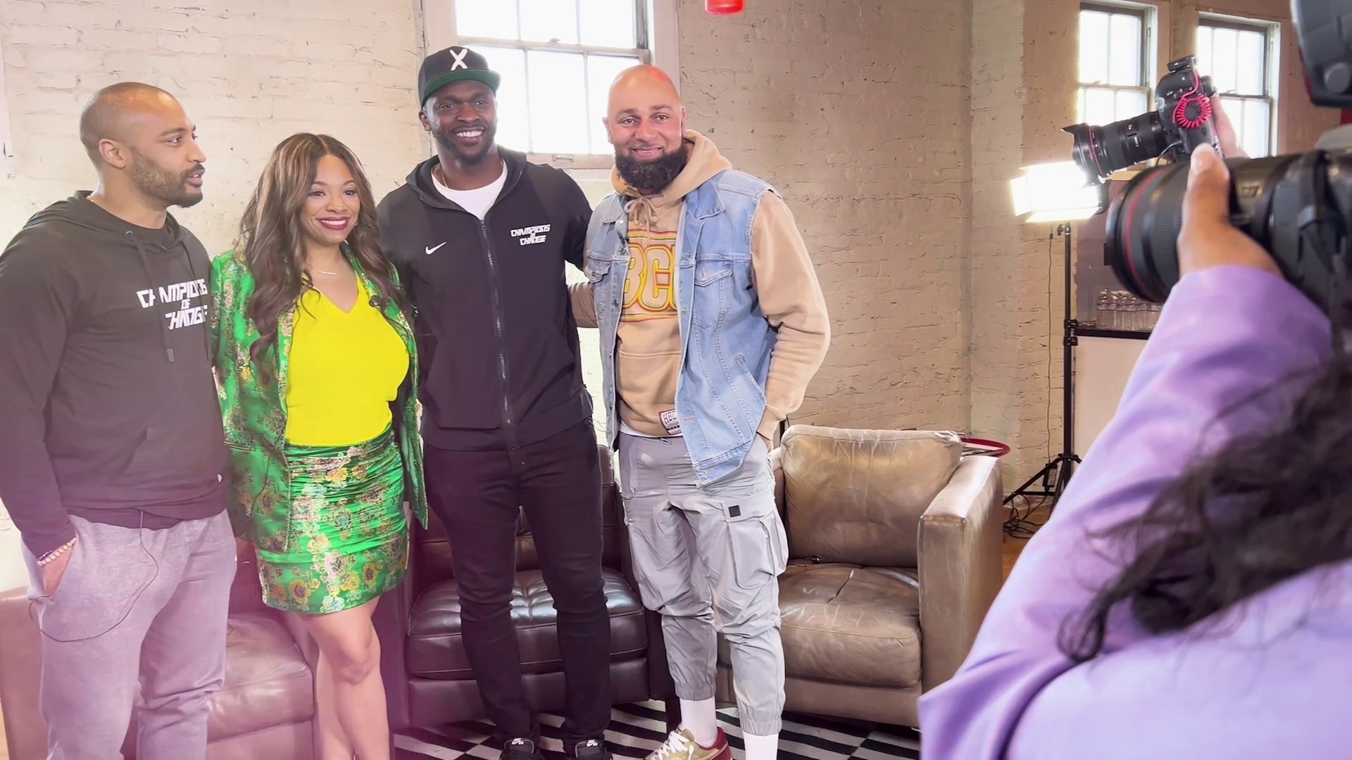 Former Seahawks Doug Baldwin and Cliff Avril, and Champions of Change executive director Bookie Gates talk with KD Hall about the work they do in the community.