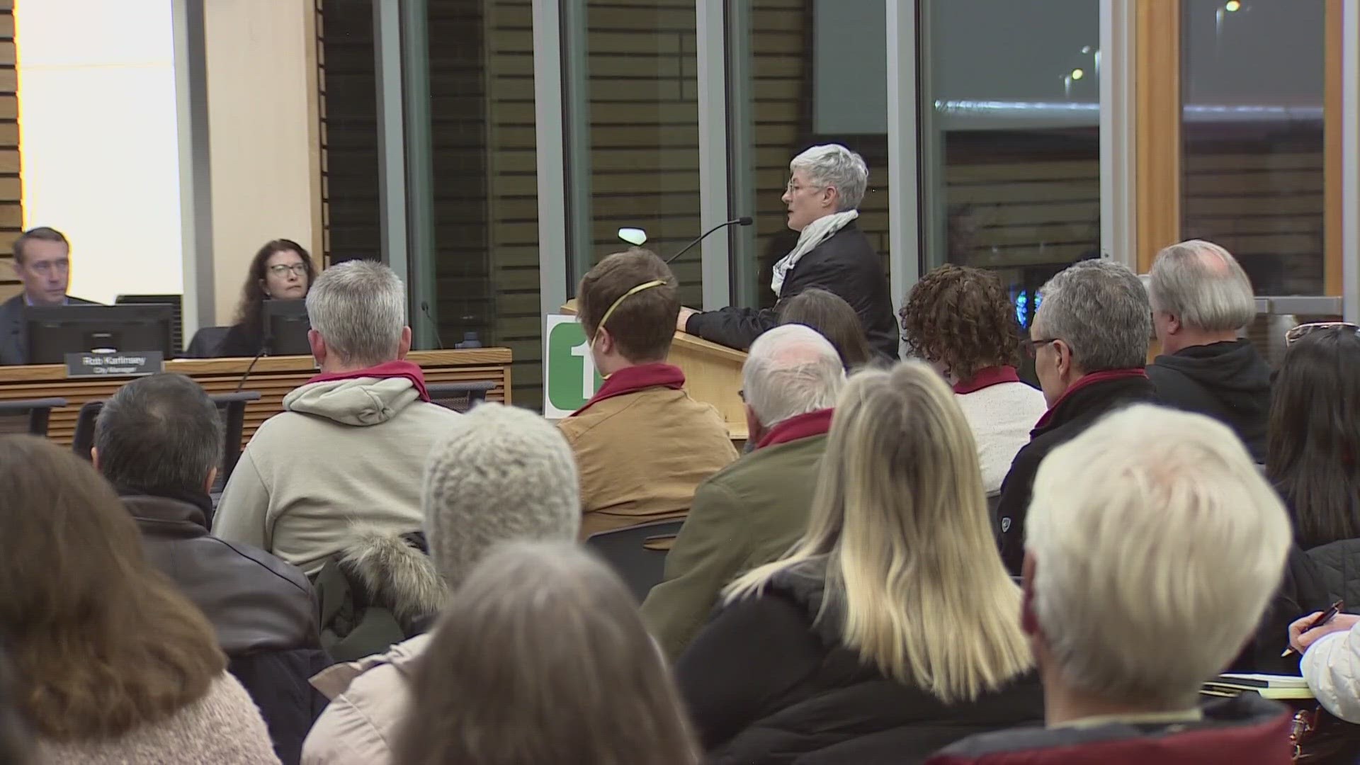 Public comment showed overwhelming opposition at the Kenmore City Council's special meeting on Jan. 18 due to the development's planned location.