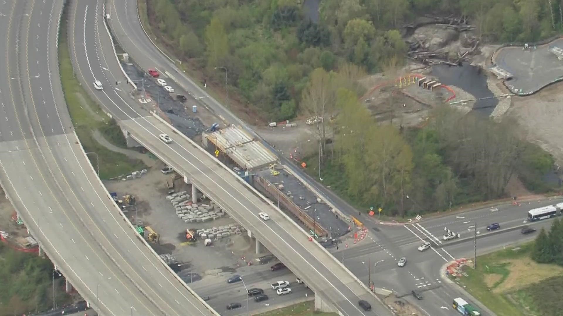 The on-ramp to westbound State Route 520 from Redmond Way is going to be closed for four months while Sound Transit continues its work on the light rail expansion.