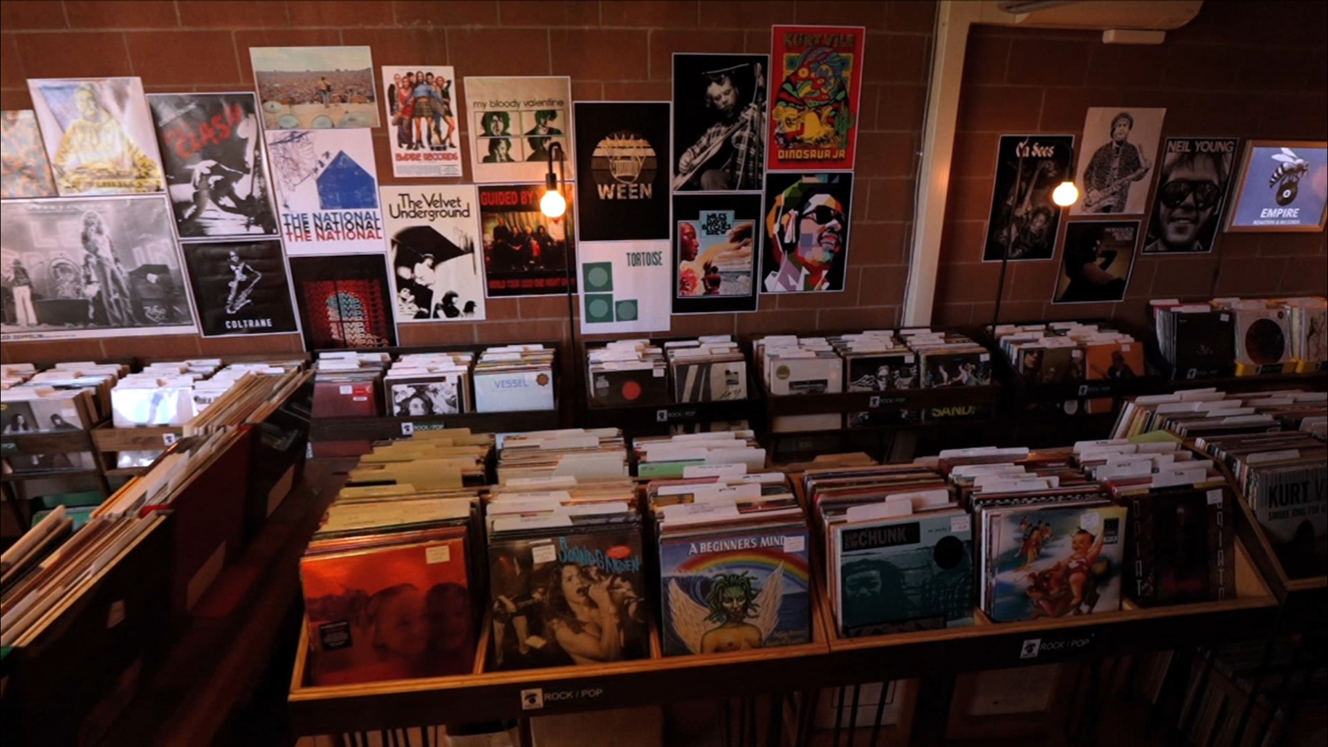 The Columbia City coffee shop recently expanded adding a vinyl record store. #k5evening