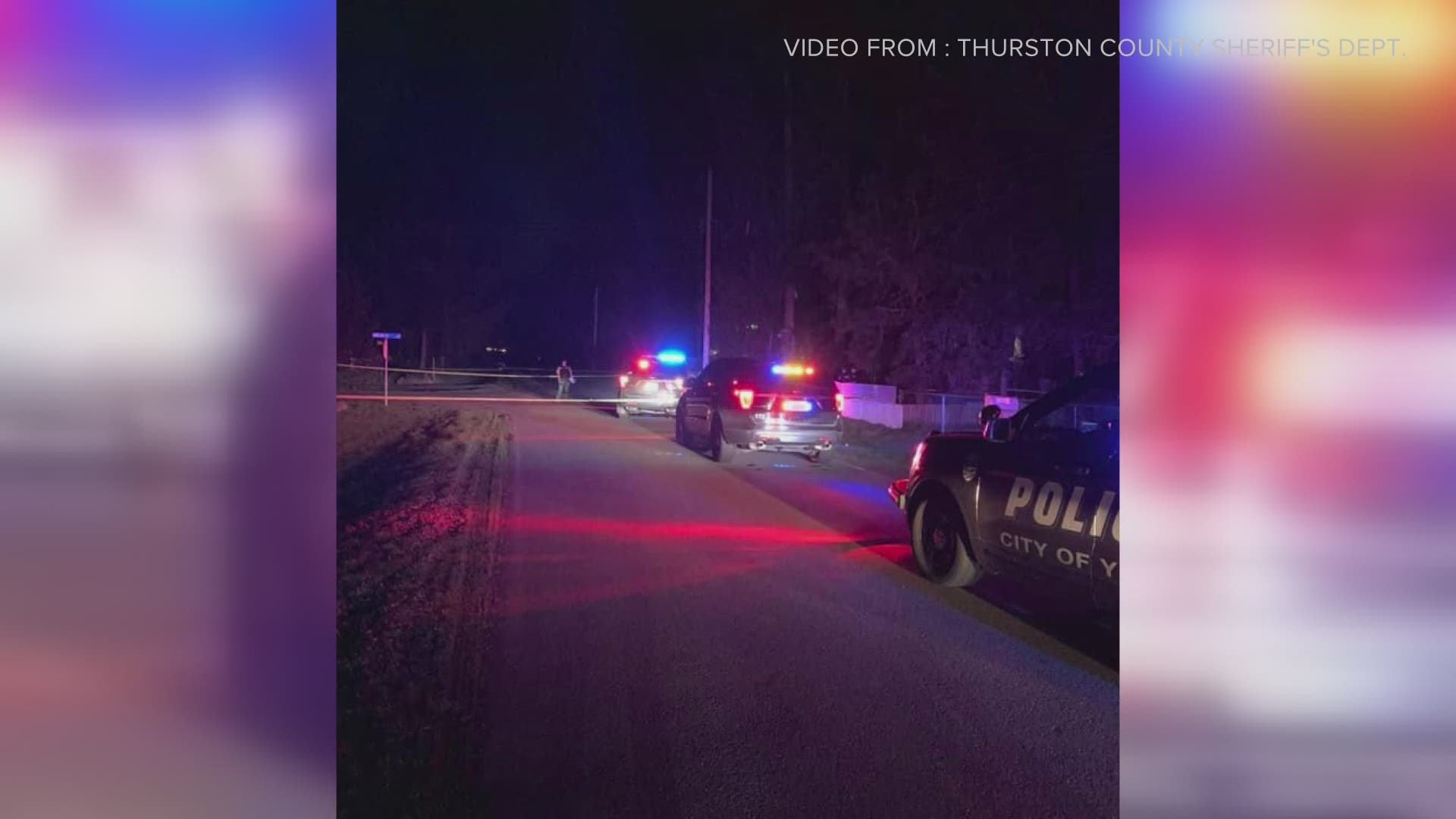 Thurston County Sheriff's Office said that the deputy and the male subject have been transported for medical care after a shooting.