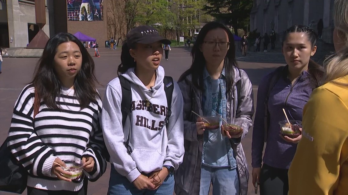 UW students react to football player accused of 2 rapes | king5.com