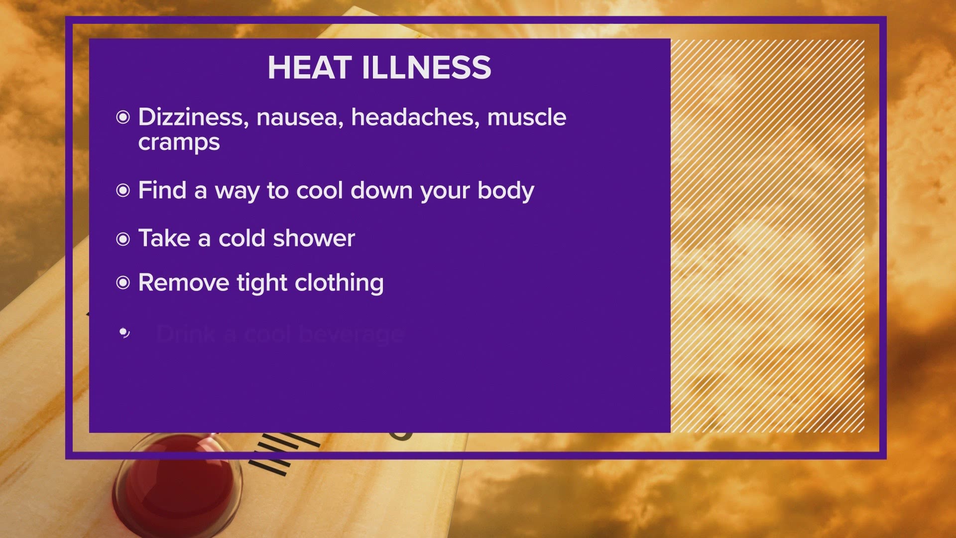 A Seattle doctor offers tips to prevent heat stroke and dehydration as hot weather approaches this weekend.