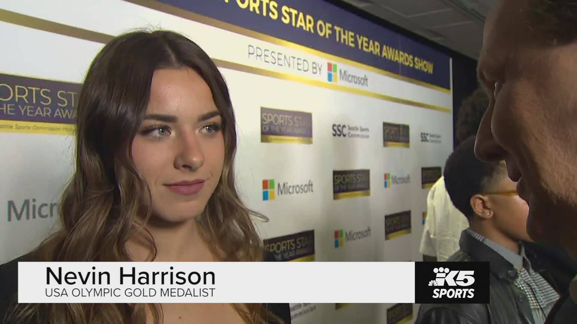 Interview Olympic gold medalist Nevin Harrison