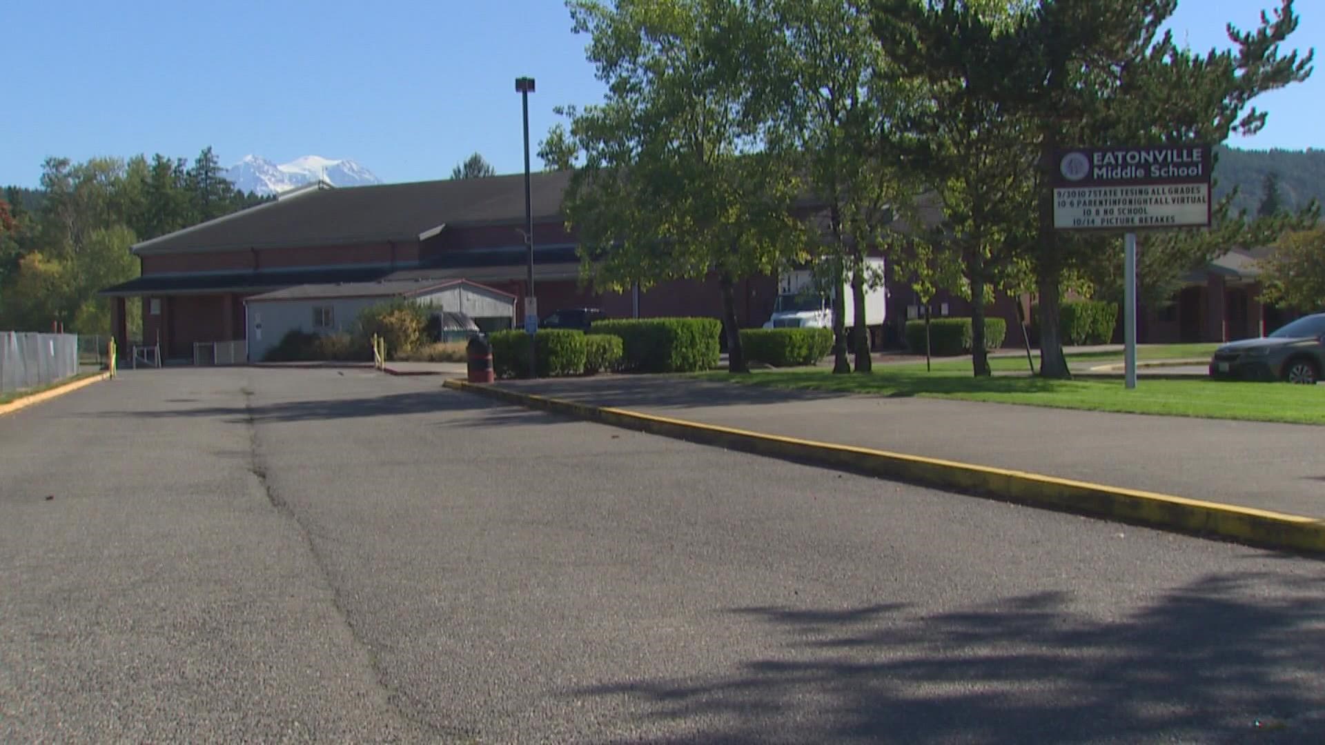 Unvaccinated employees are still working in Eatonville schools after the district failed to terminate employees in violation of the governor's vaccine mandate.