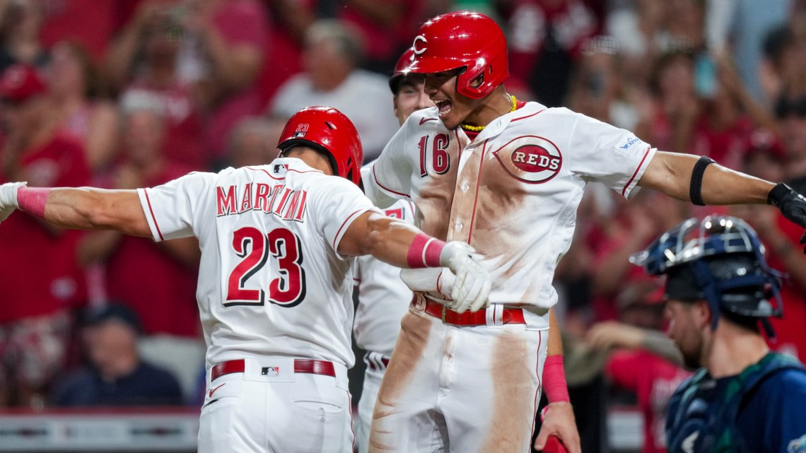 Comcmmati Reds Rbi Org Martini's 3-run shot, Encarnación-Strand's RBI single lift Reds over ...
