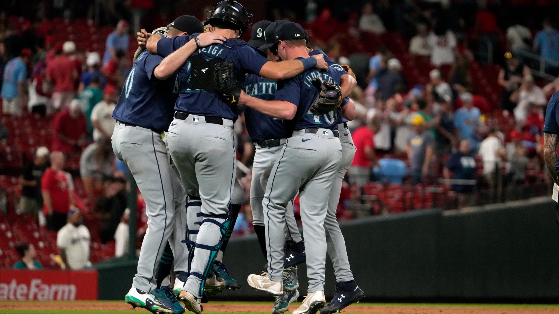 Dylan Moore's homerun, Bryce Miller's 6 scoreless innings carry ...