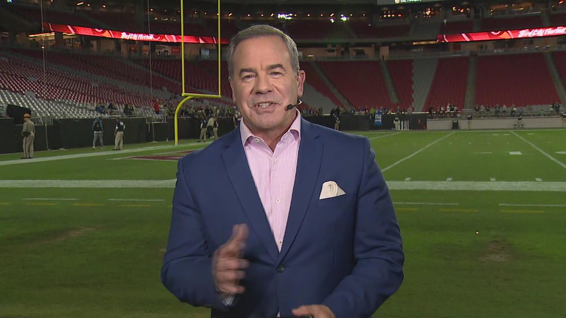 KING 5's Walter Jones and Paul Silvi break down how Geno Smith and Ken Walker helped the Seahawks win their fourth straight game Sunday in Arizona.