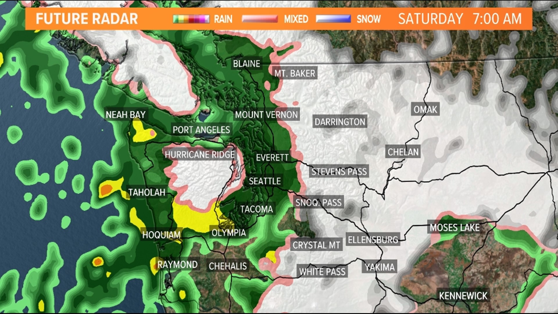 Here's when lowland snow could arrive in western Washington