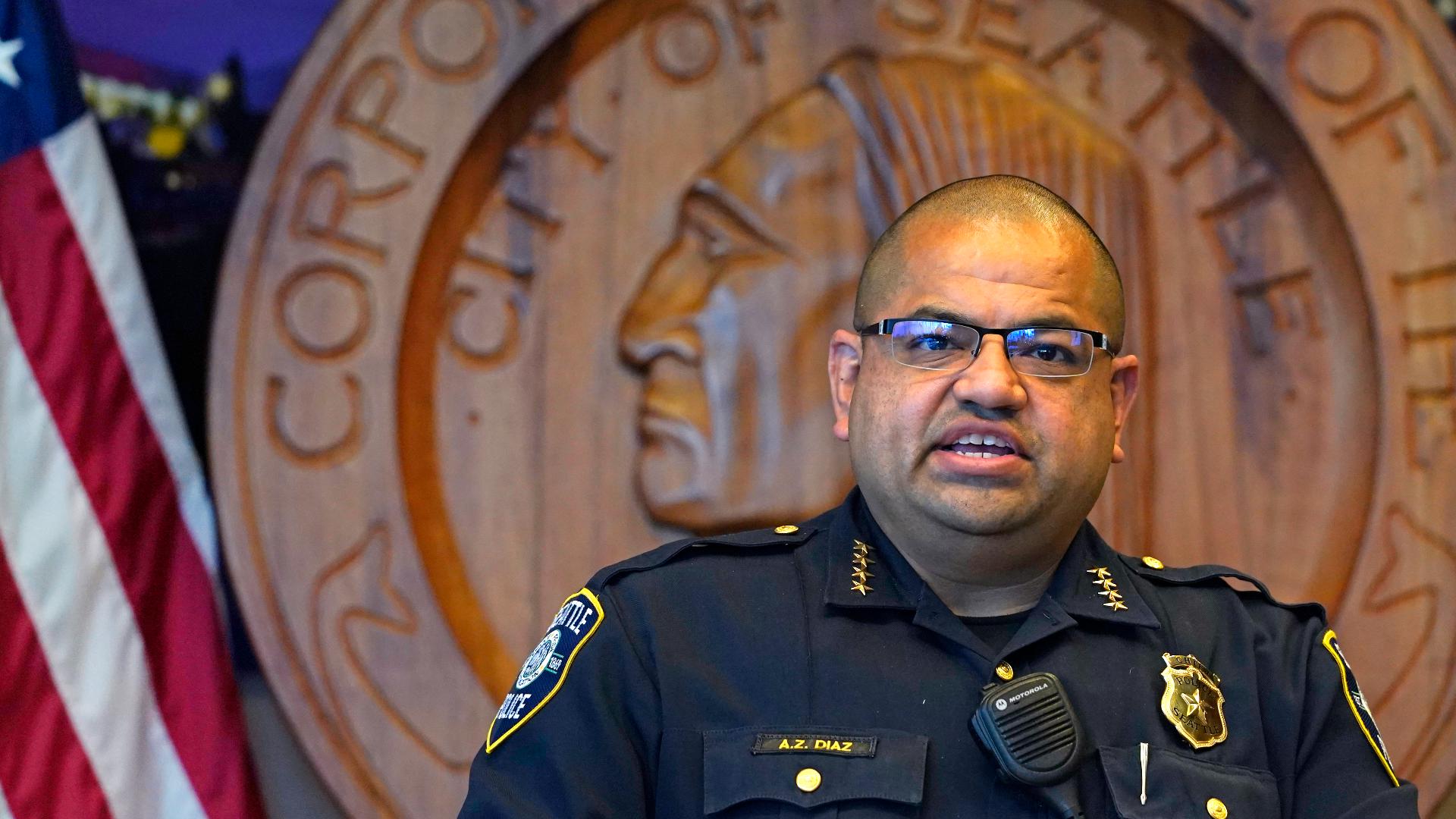 Timeline: Former Chief Adrian Diaz's career with Seattle police | king5.com