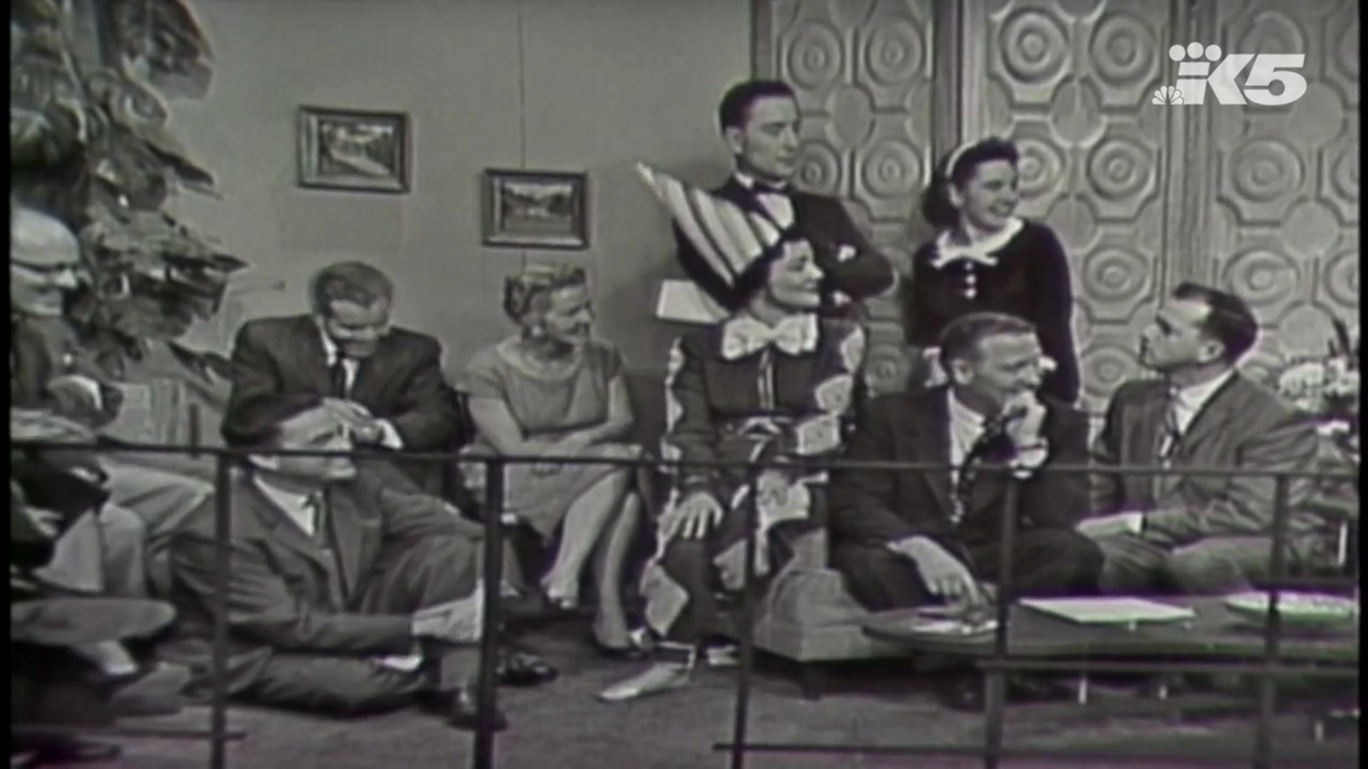 KING 5 celebrated its 10th anniversary in 1958.