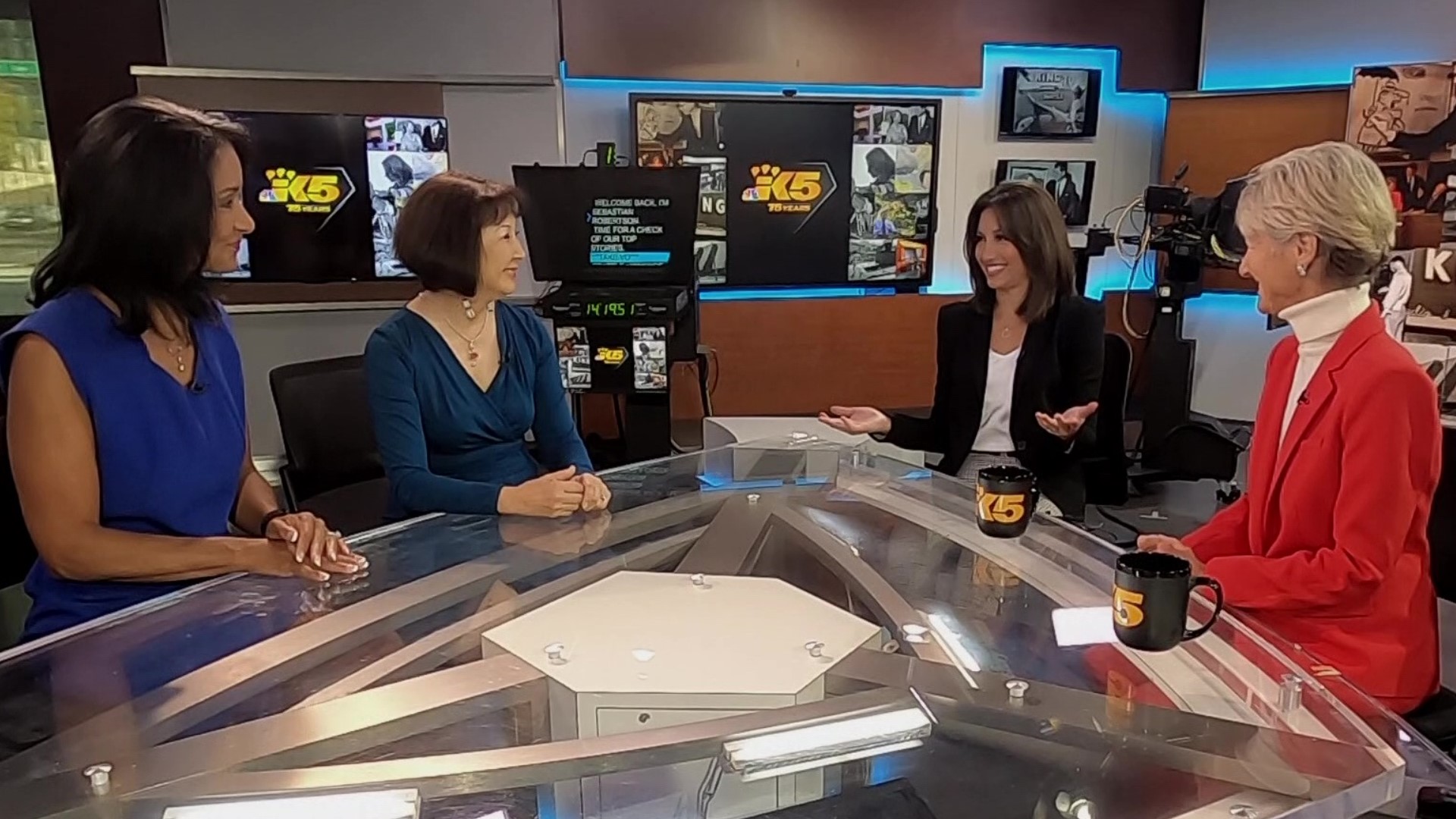 Jessica Janner Castro hosted a conversation with the three KING 5 legends, talking about their careers, achievements and memories as groundbreaking anchors.