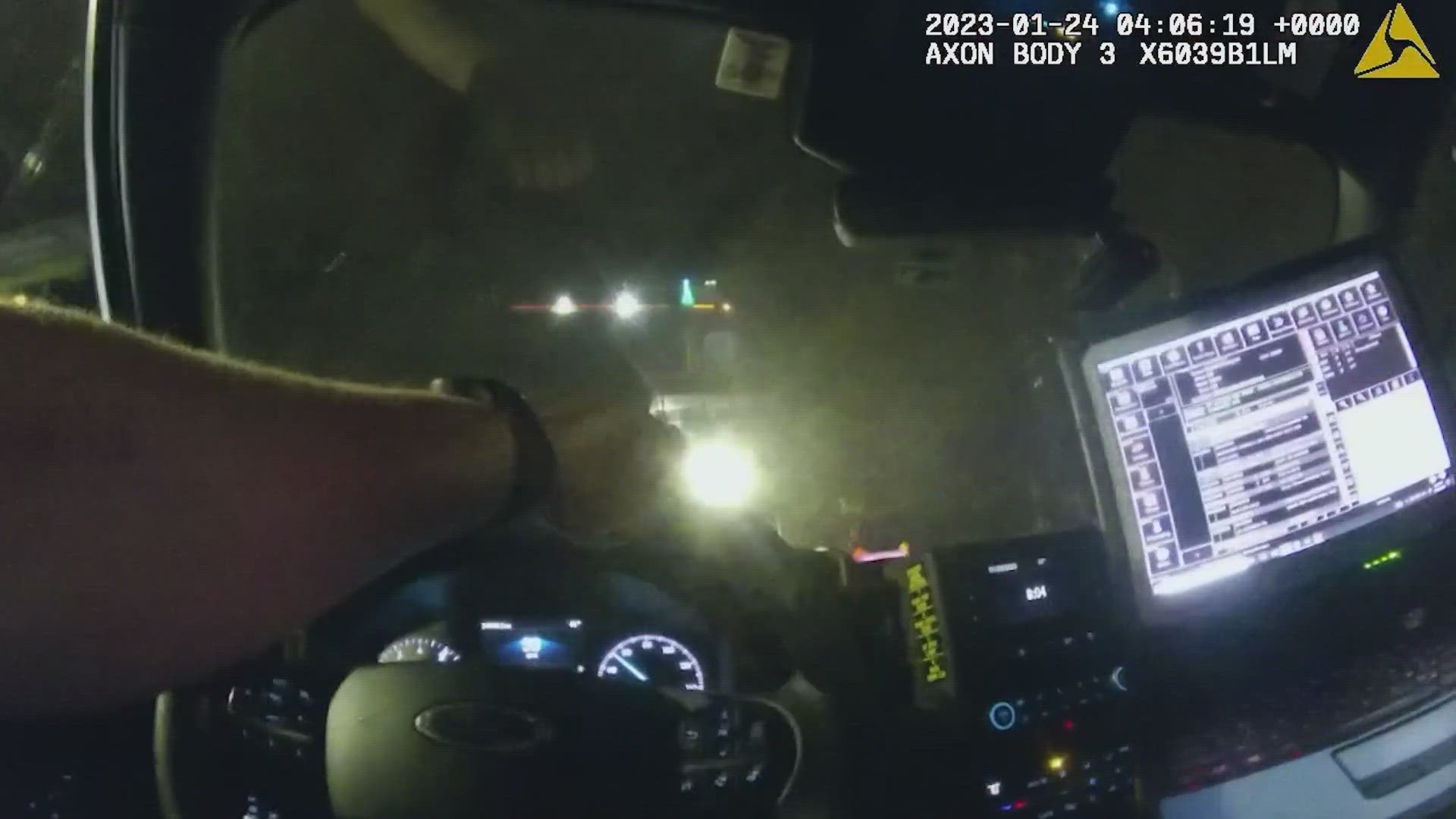 New body camera footage shows the fatal crash involving a pedestrian and a Seattle police officer at the intersection of Dexter Ave and Thomas St. on January 24th