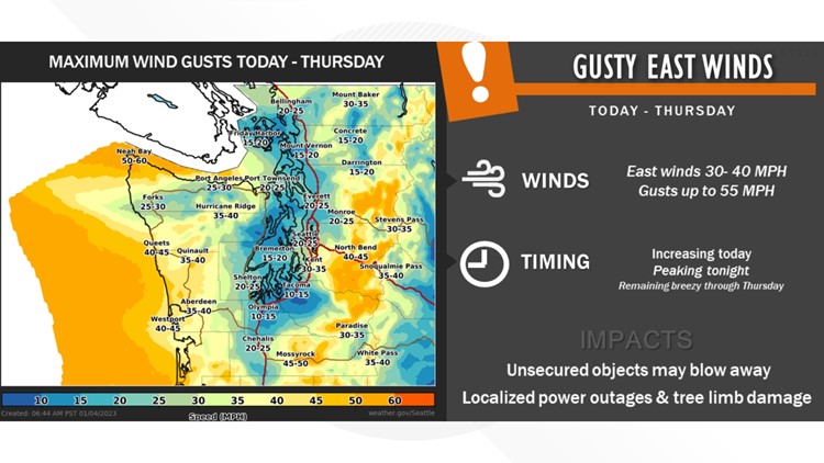 Wind Advisory expires for east Puget Sound lowlands | king5.com