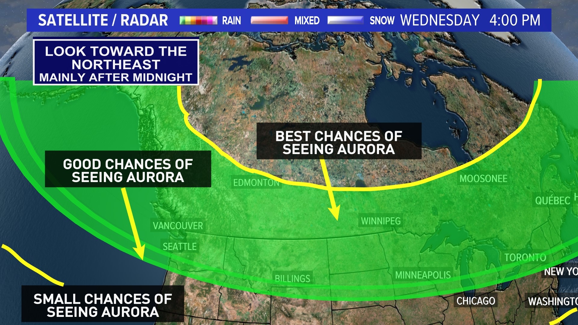 Aurora borealis visible over western Washington this week | king5.com