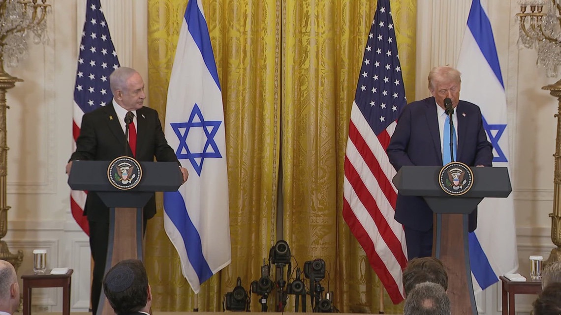 Trump faces backlash over suggestion that US should take over Gaza strip | king5.com