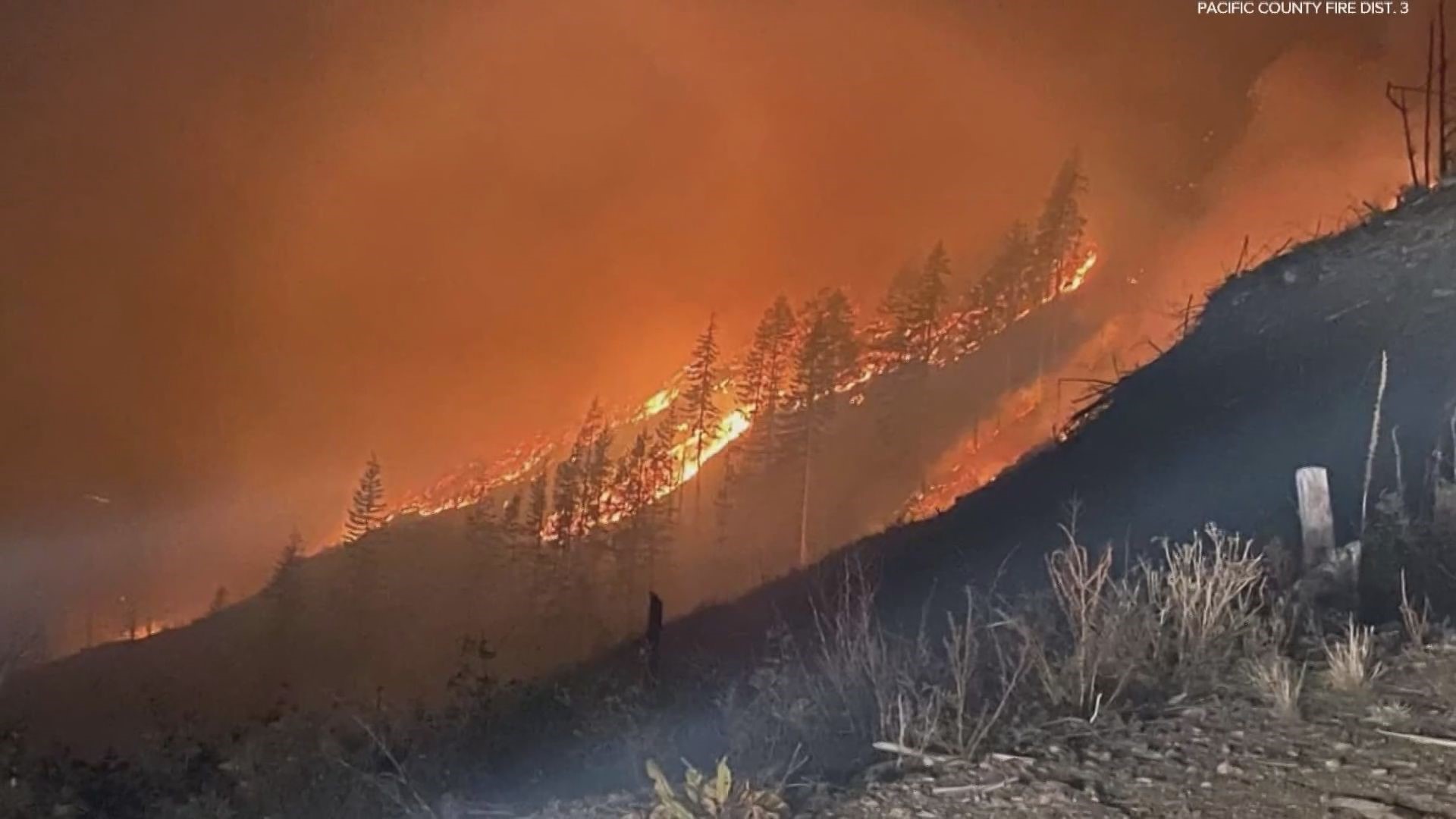 Dry conditions and climate change are extending the timeline of Washington's wildfire season.