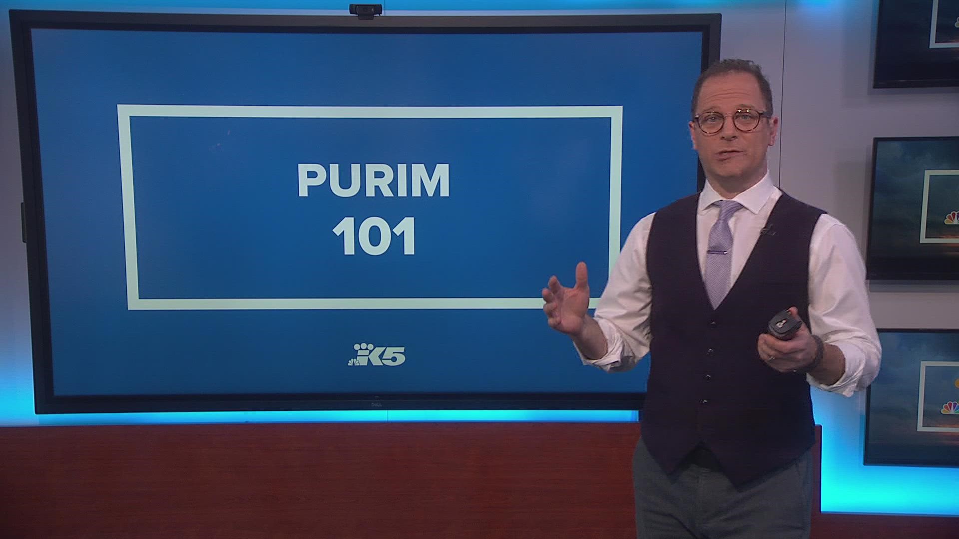 Steve Bunin explains the Jewish holiday of Purim.