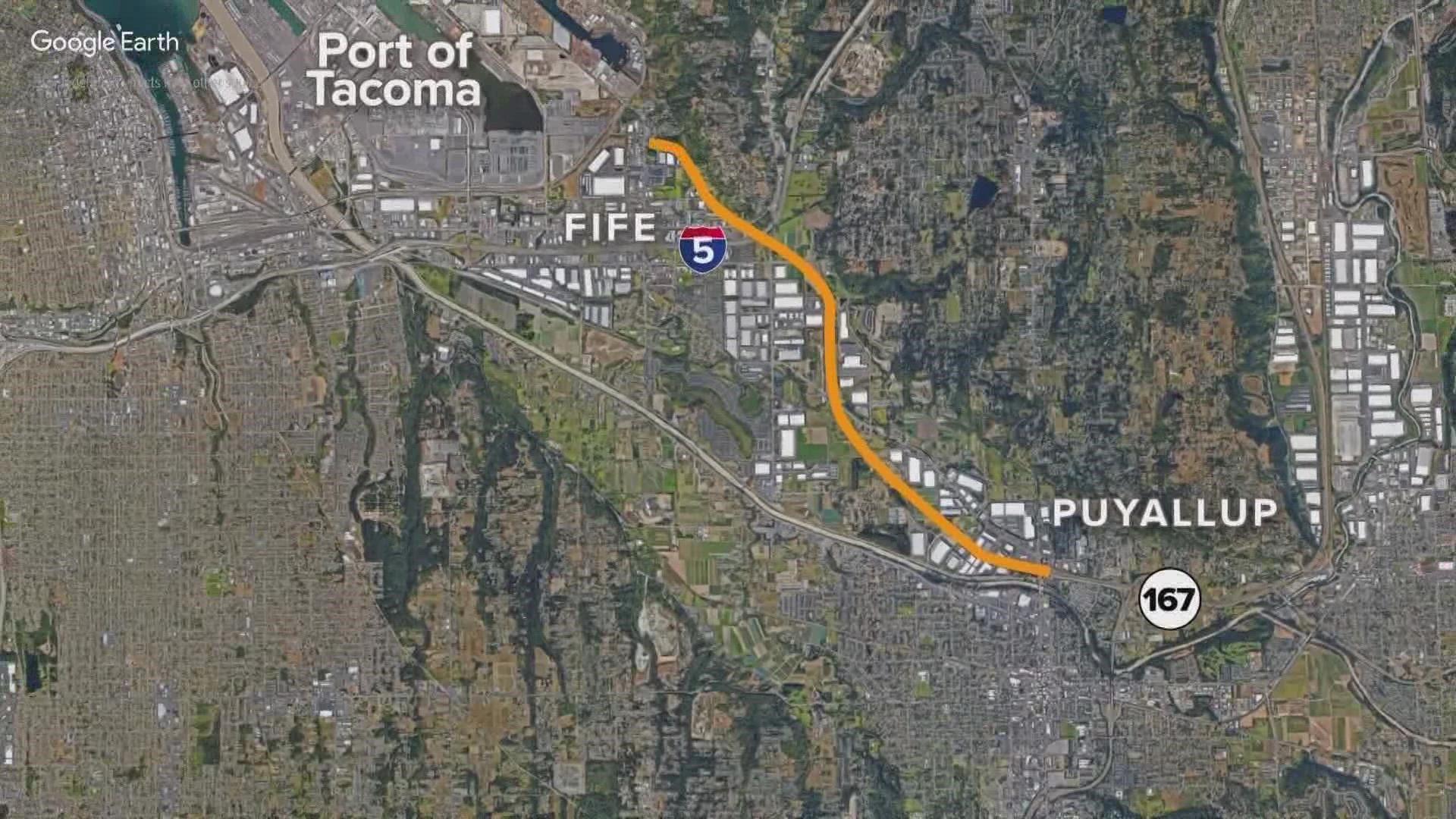 It’s a project that’s been talked about for decades, a much-needed cure to the congestion from semis going to and from the Port of Tacoma.