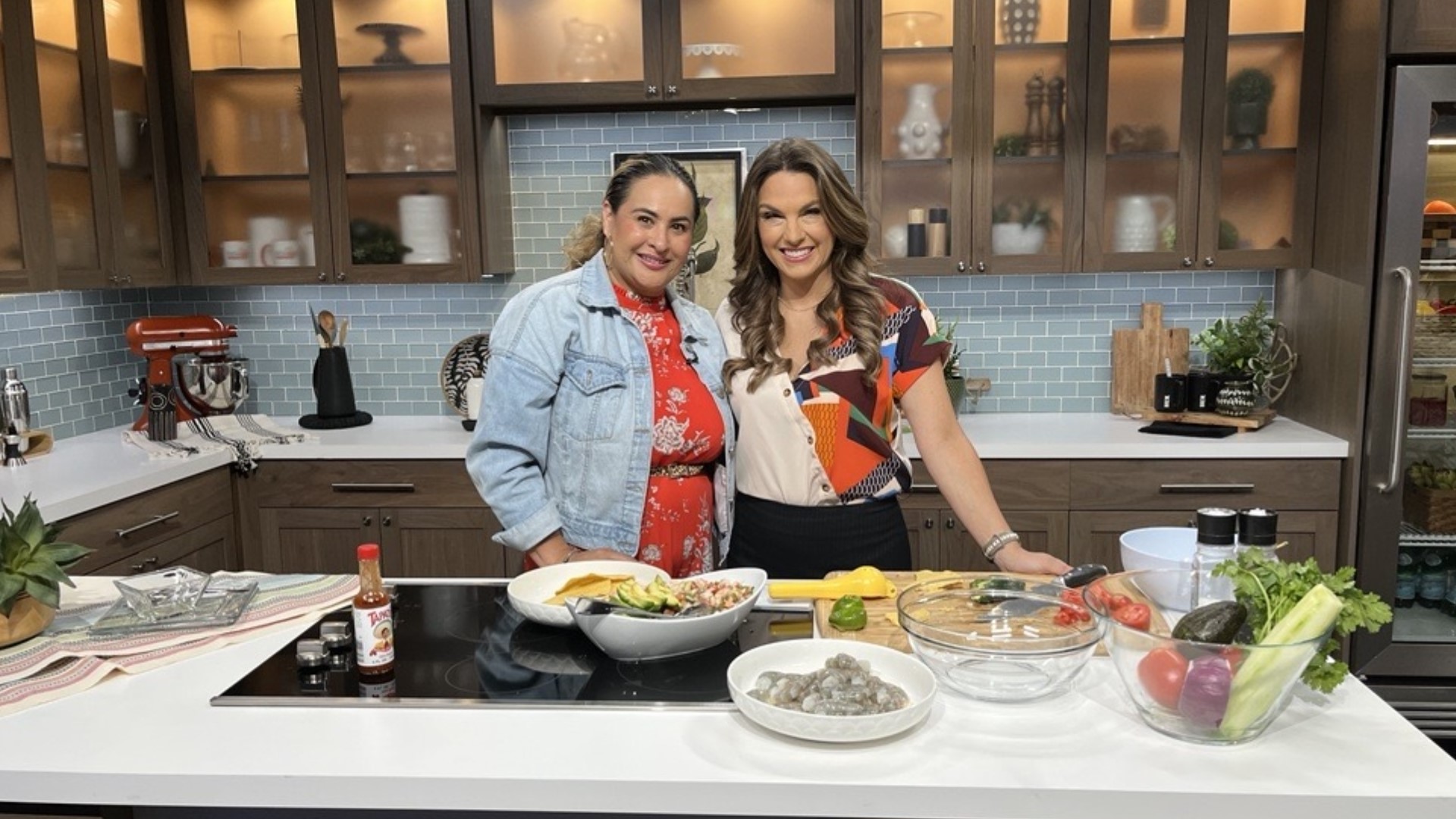 Angelica Barajas cooks with Amity ahead of Seattle Fiestas Patrias, September 16-17 at Seattle Center.