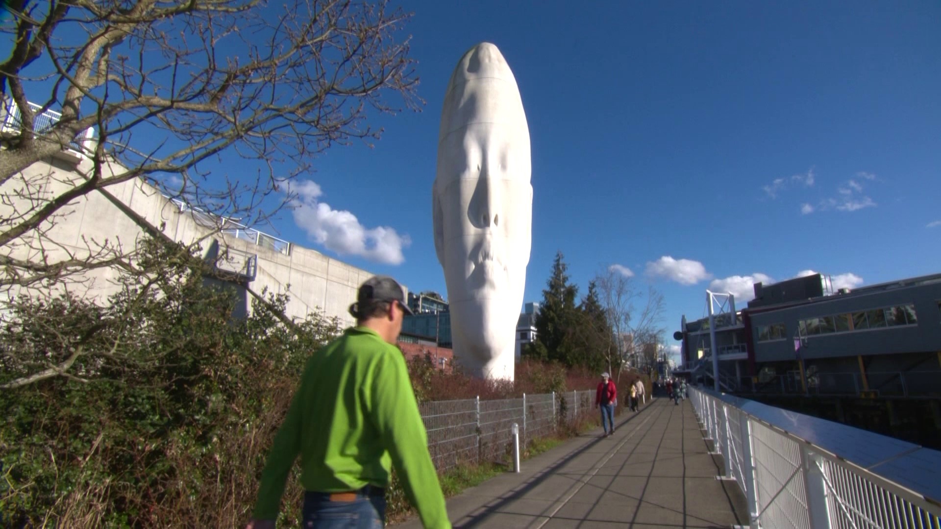 Moments of serenity from Seattle's Olympic Sculpture Park on a sunny day. #k5evening