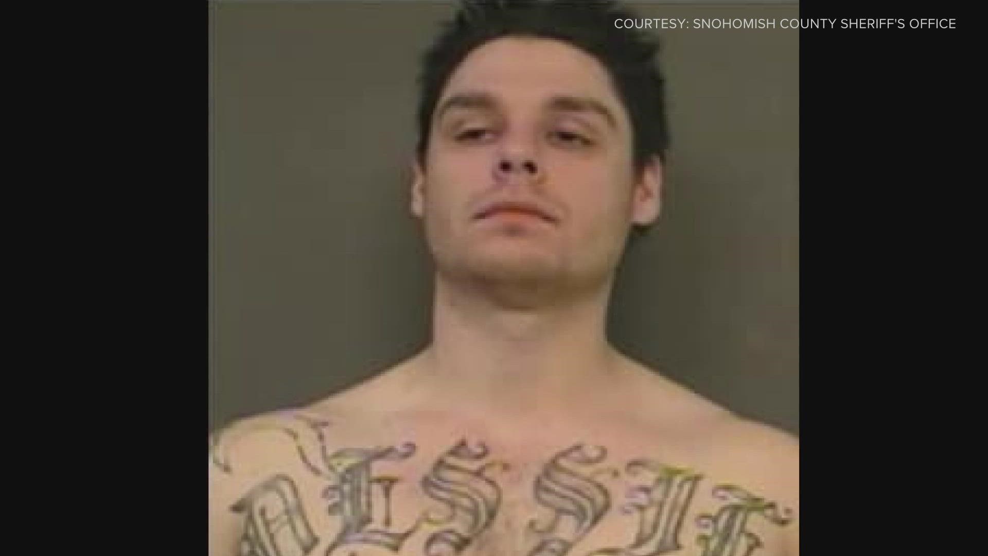 Andrew Cain Kristovich escaped from a federal prison camp in Oregon. He was arrested in Carson City, Nev., on May 13.