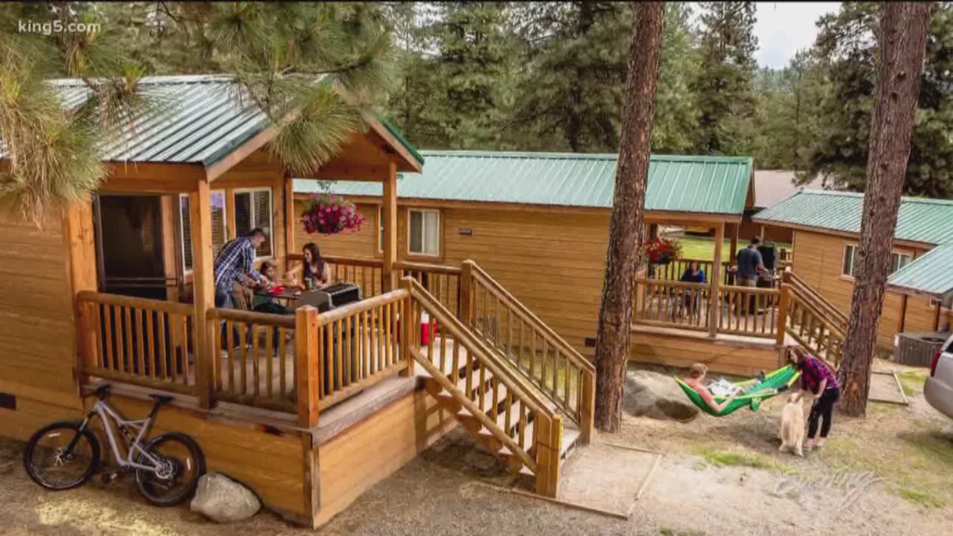 Pine Village KOA in Leavenworth offers luxe camping on the Wenatchee