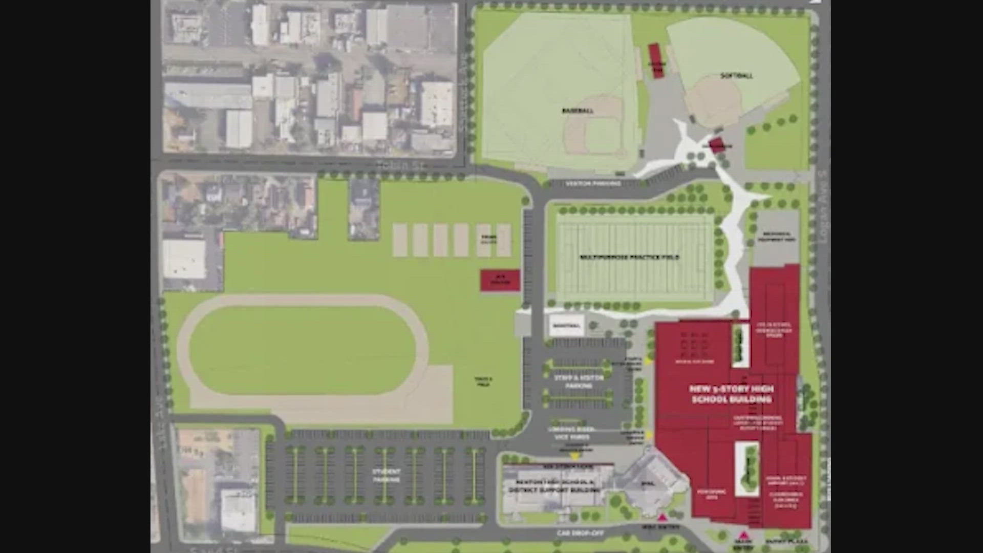 The plan would increase the campus to more than 33 acres. 