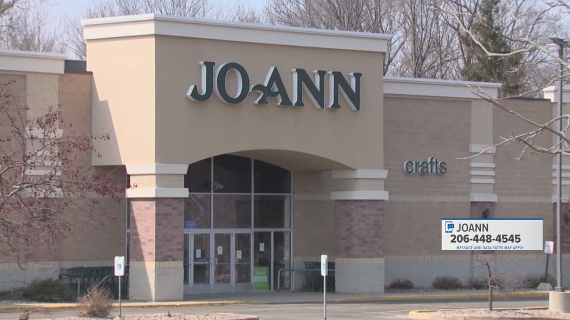 Joann is going out of business and closing all Washington state stores