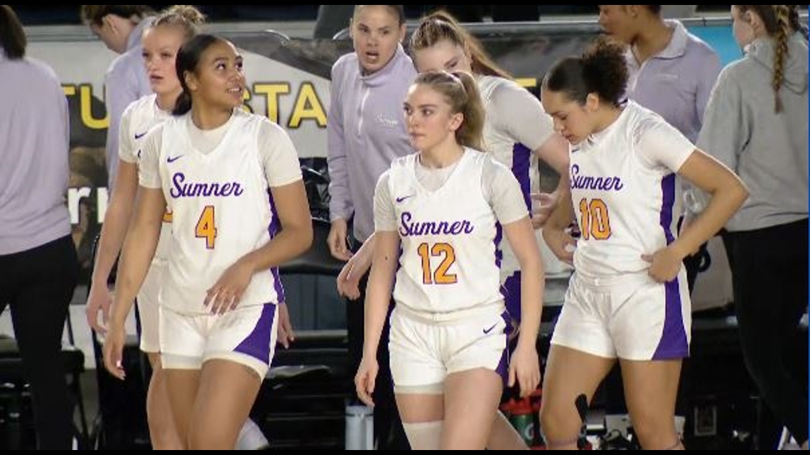 HS State Basketball Highlights: Camas vs. Sumner Girls | king5.com