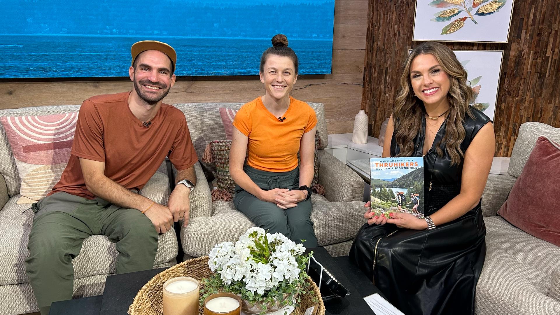 Adventurers Tim Beissinger and Renee Miller share all their advice from their experience hiking over 10,000 miles in this new book. #newdaynw