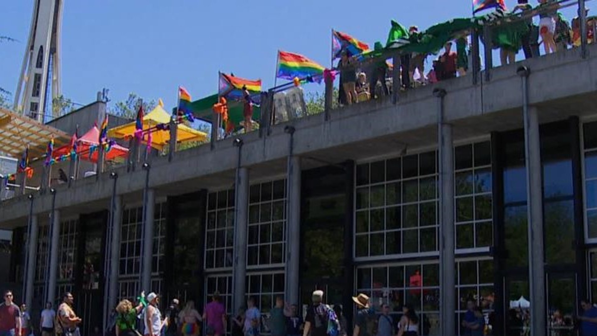 The Supreme Court's decision to overturn Roe v. Wade made an impact at Seattle Pride's first parade in three years.