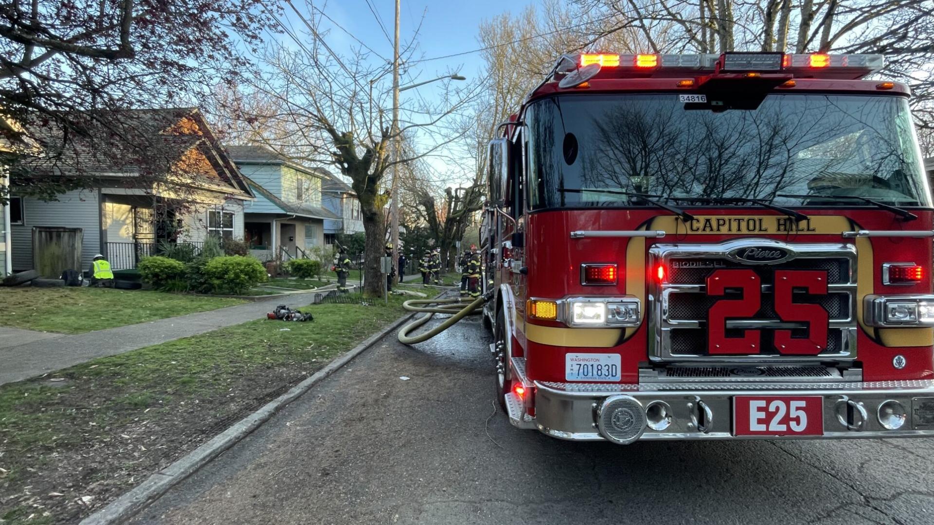 Elderly woman dies in Seattle house fire | king5.com