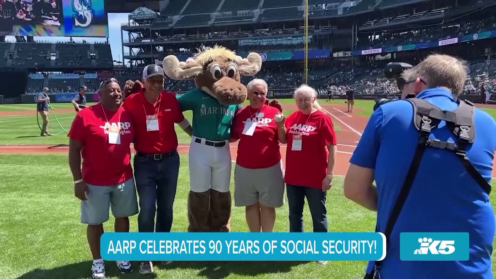 AARP is celebrating Social Security's 90th anniversary at T-Mobile Park on July 23. For more information go to aarp.org/seattle. Sponsored by AARP.