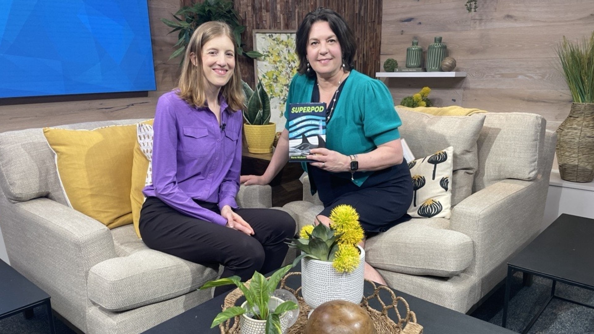 Author and Seattle aquarium employee Nora Nickum joined the show to talk about her book "Superpod," and how we can save the endangered orcas of the PNW. #newdaynw