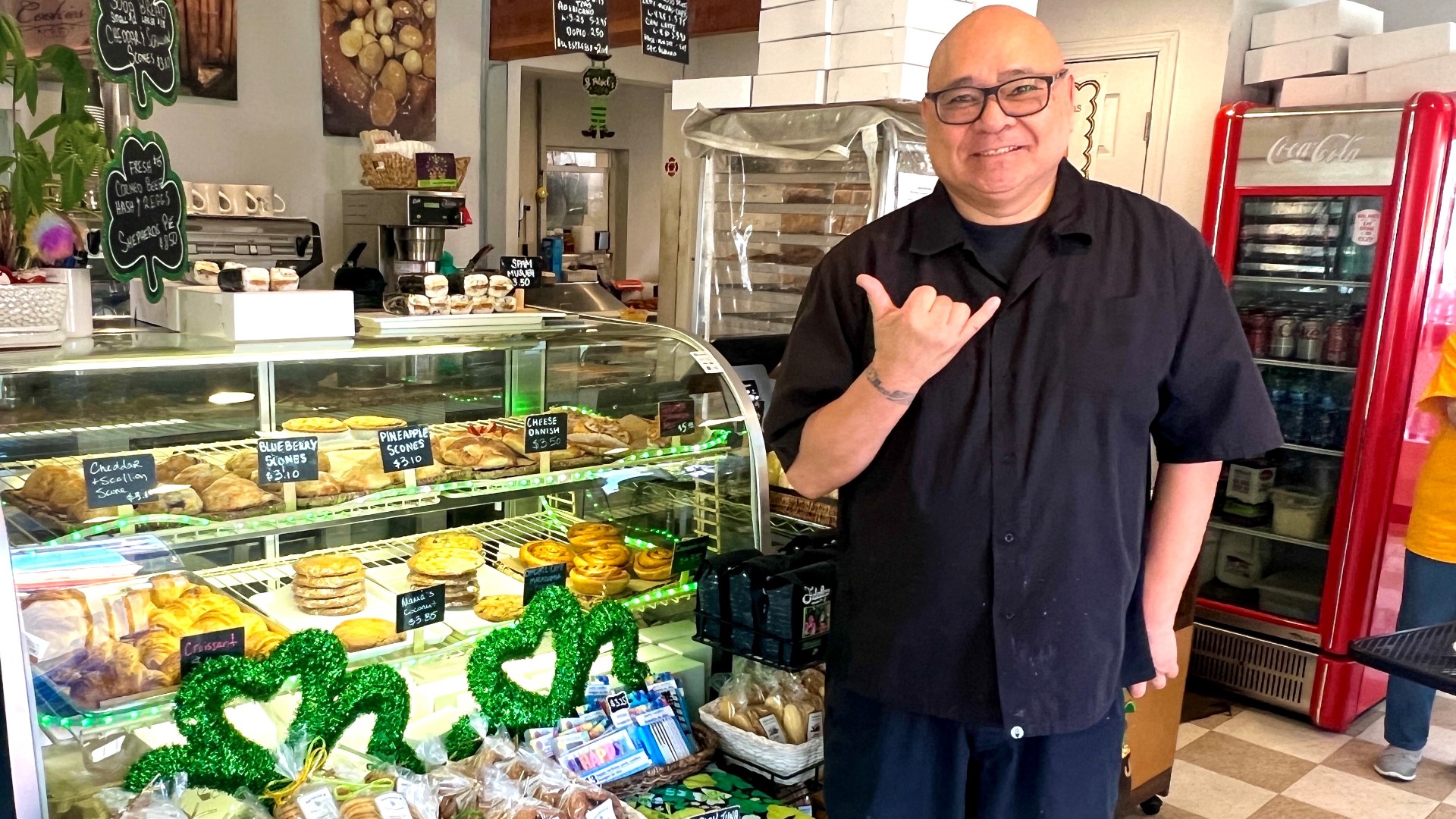 Patrick's Cafe and Bakery in White Center infuses aloha into all of its delicious offerings; and that includes the warm welcome for every customer #k5evening