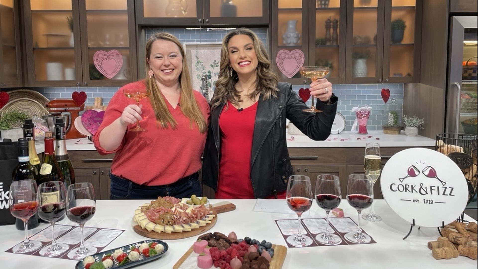 Hailey Bohlman from Cork and Fizz joined the show to share some wine and bubbles great for celebrating with your loved ones. #newdaynw