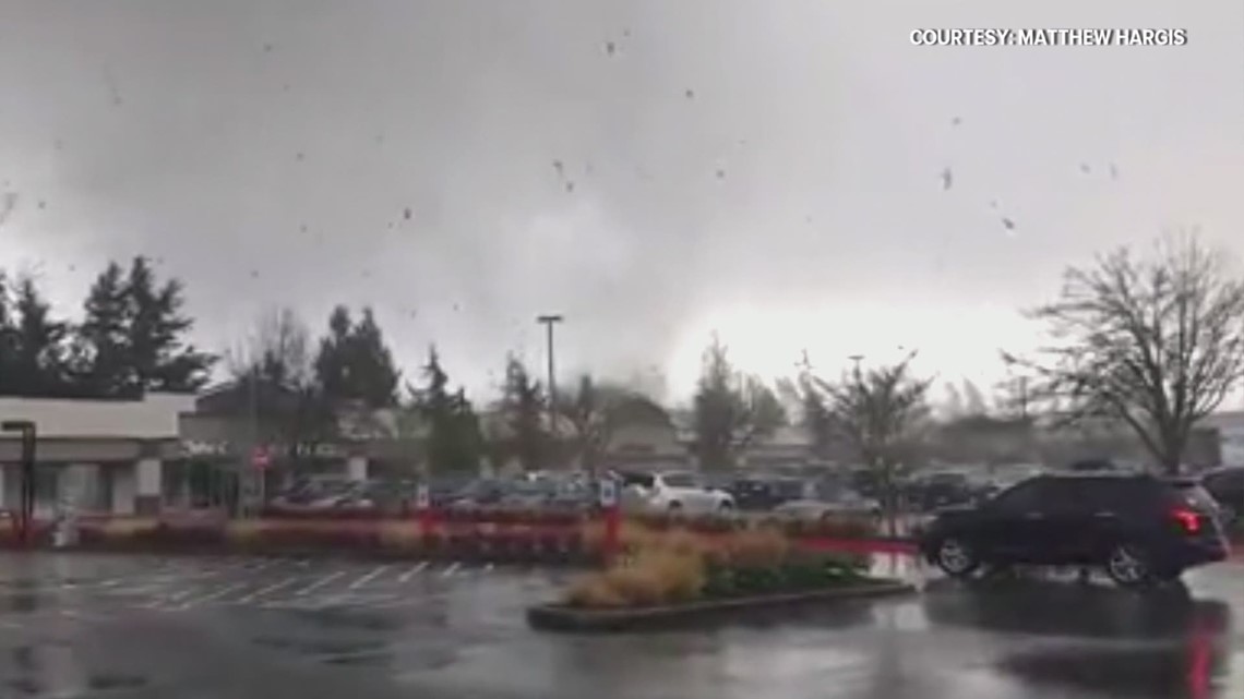 Viewer video: Tornado touches down in Port Orchard  king5.com