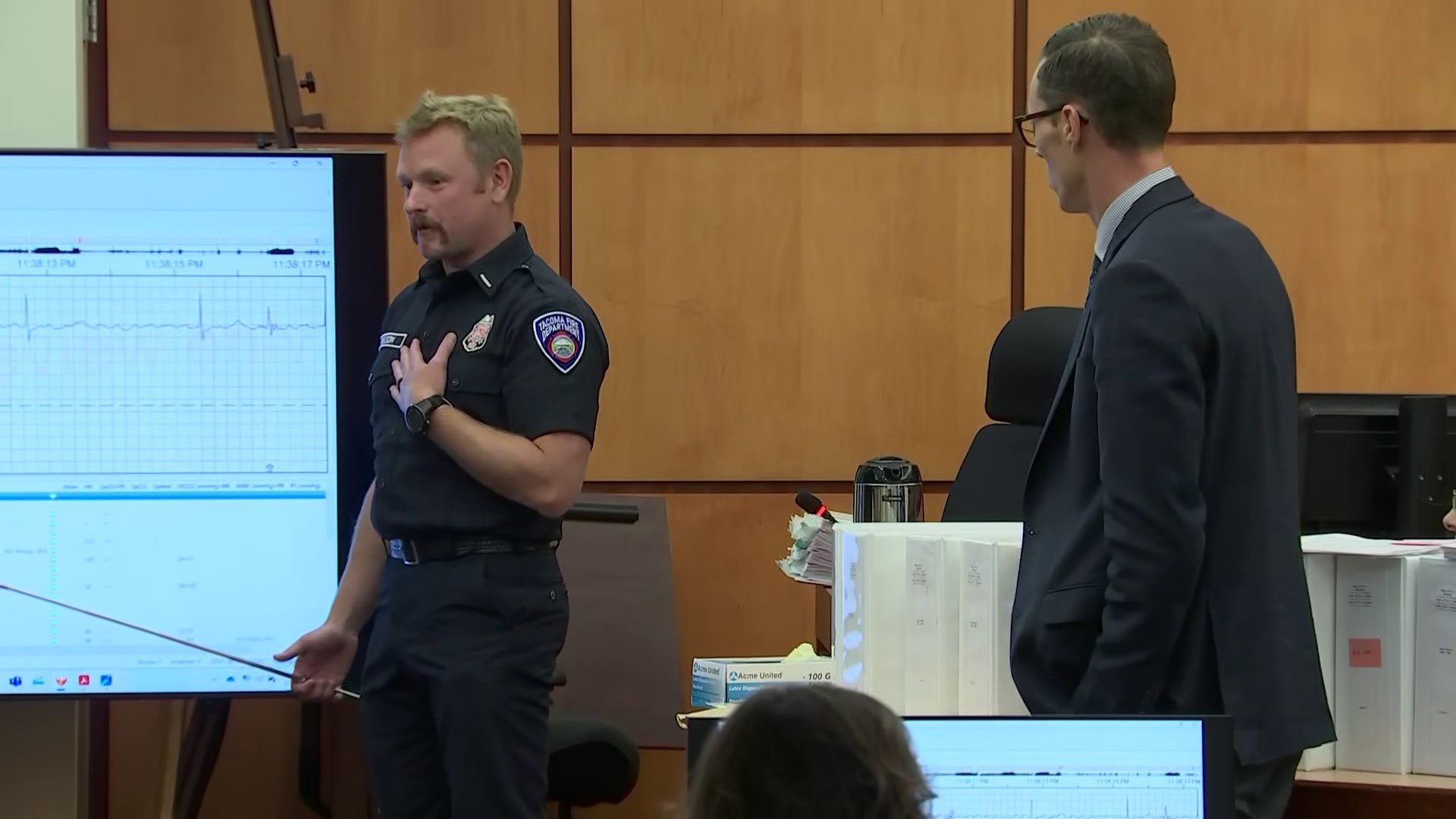 The fourth week of the trial of three Tacoma officers in the death of Manuel Ellis continues with testimony from a medic who responded to the scene in March 2020.