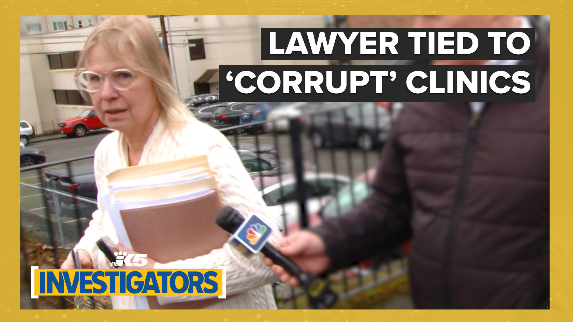 KING 5 reveals both a lawyer and a treatment clinic “failed” clients, in what state health investigators described as “an extensive pattern of corrupt practices.”