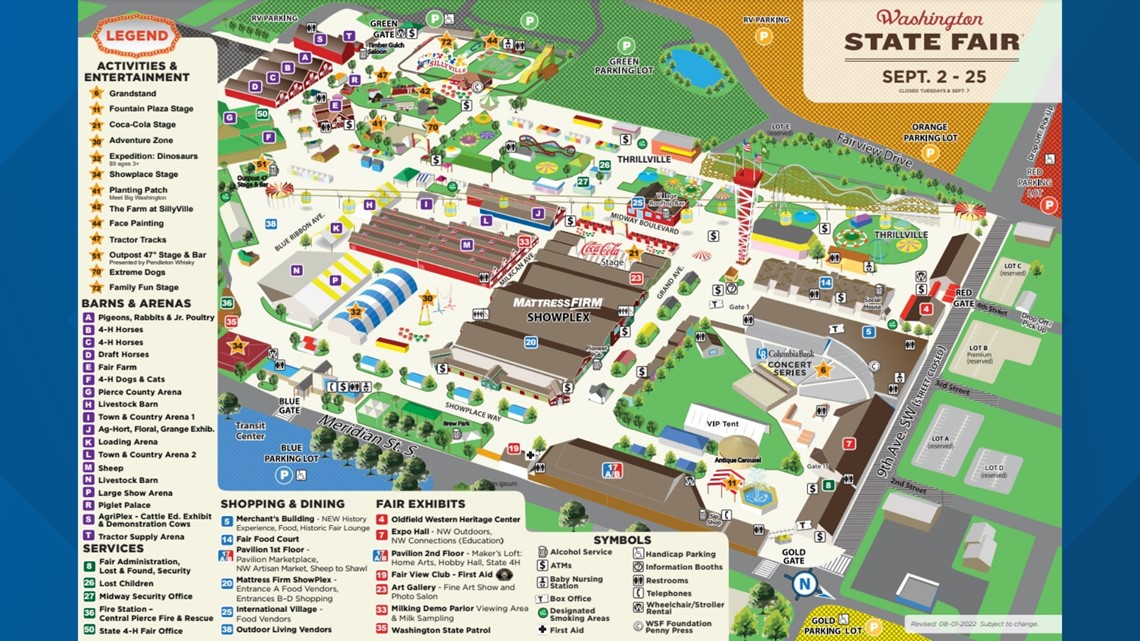 Puyallup Fairgrounds Map