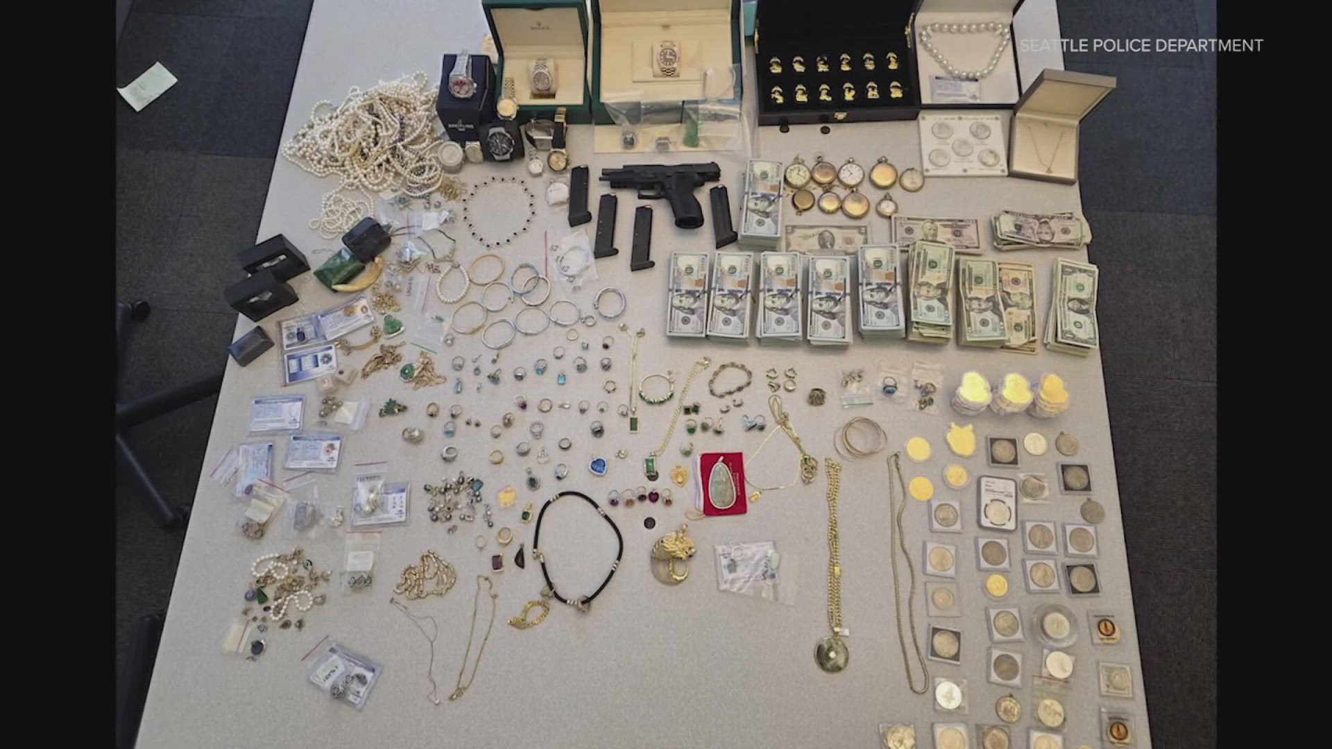 A 29-year-old man was arrested at his Renton home for a separate robbery warrant. 