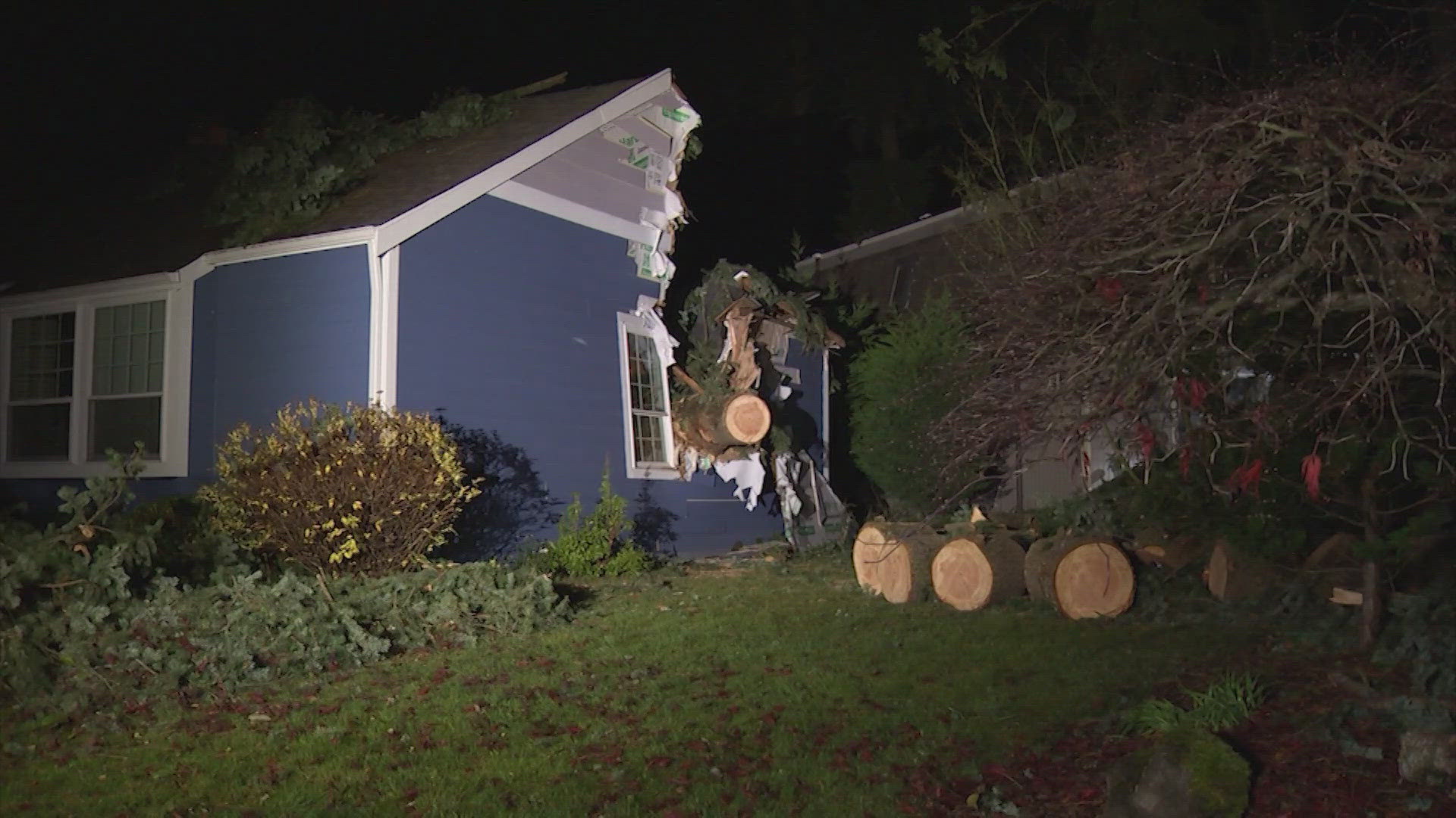 Home owners in Redmond and Bellevue got hit hard by Tuesday's bomb cyclone storm.