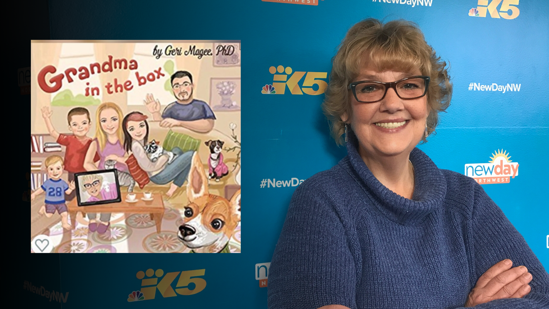 Geri Maggee's new book "Grandma in the Box" shares tips on how to stay connected with kids, grandkids and grandpets.