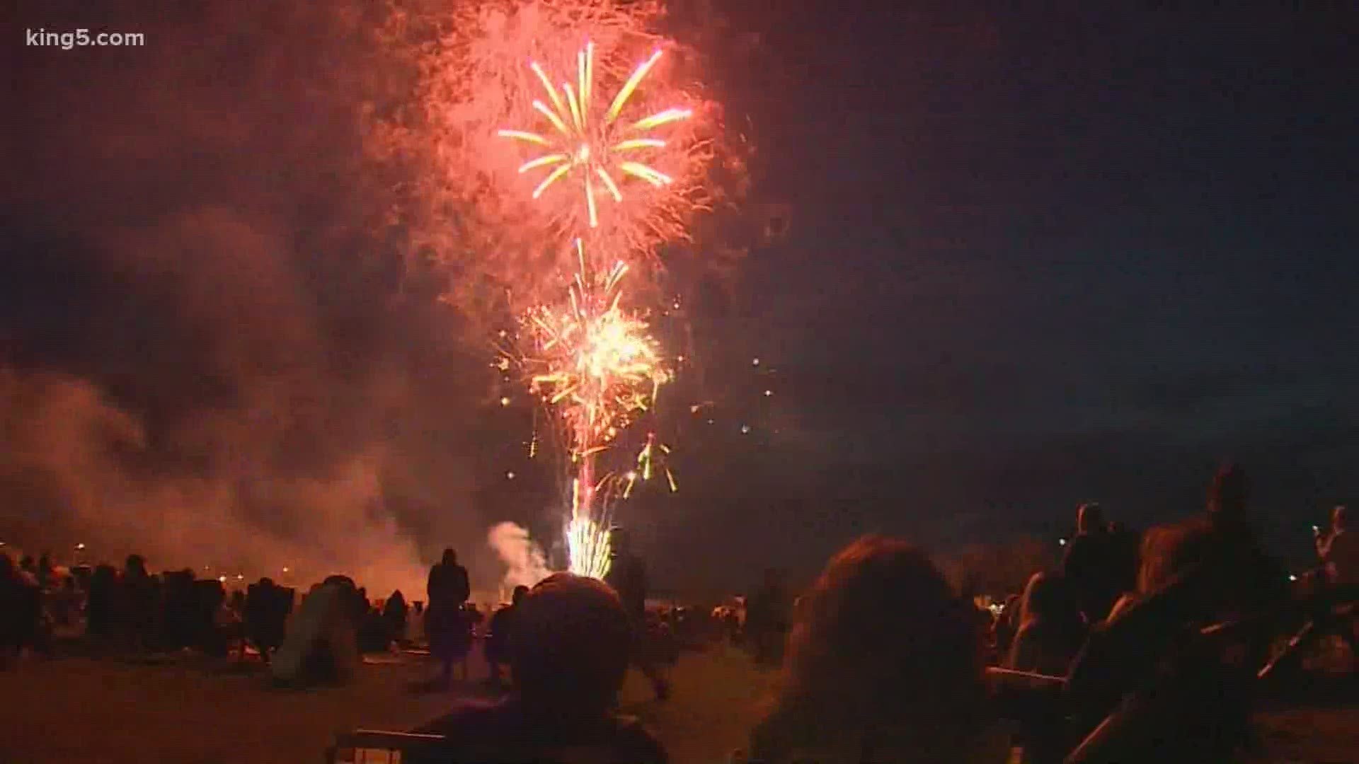 Some Western Washington Fireworks Shows Go On Despite Growing