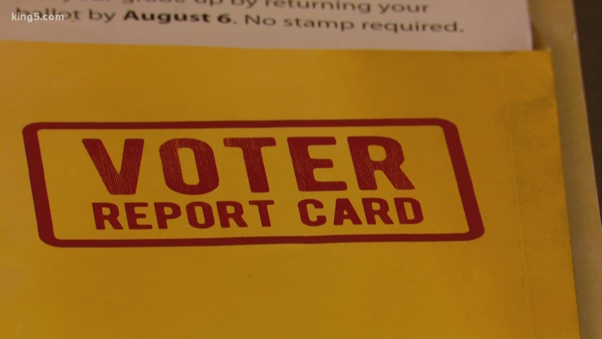 The mailer was designed to encourage people to vote, but many found it invasive.