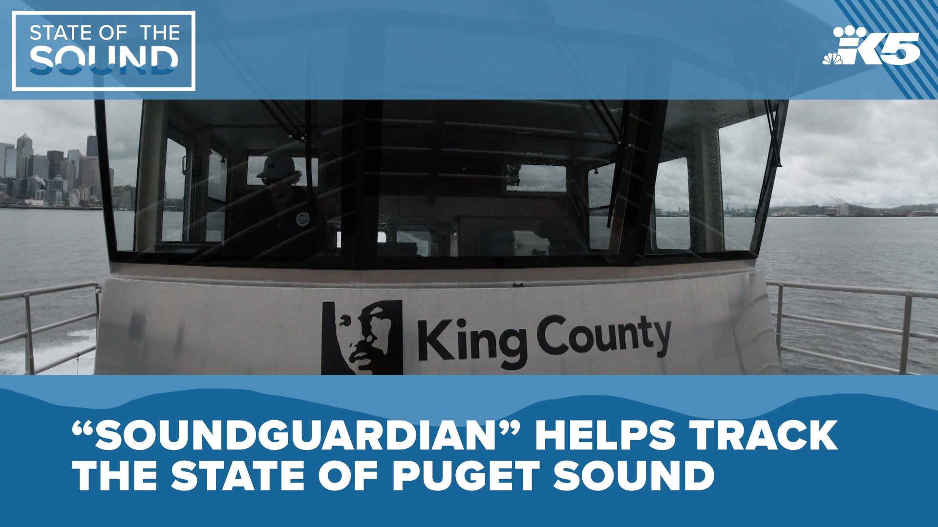 The research vessel helps King County understand how a growing population and the threats of climate change could impact Puget Sound.